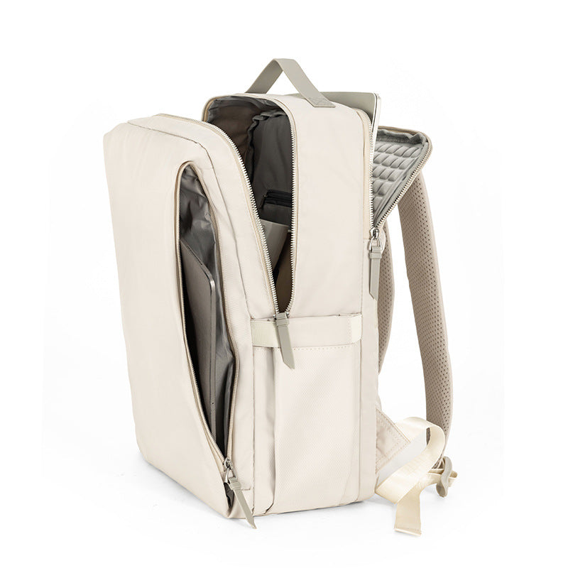 Laptop backpack, 15.6 inches, nylon, shoulder load distribution — product view 3