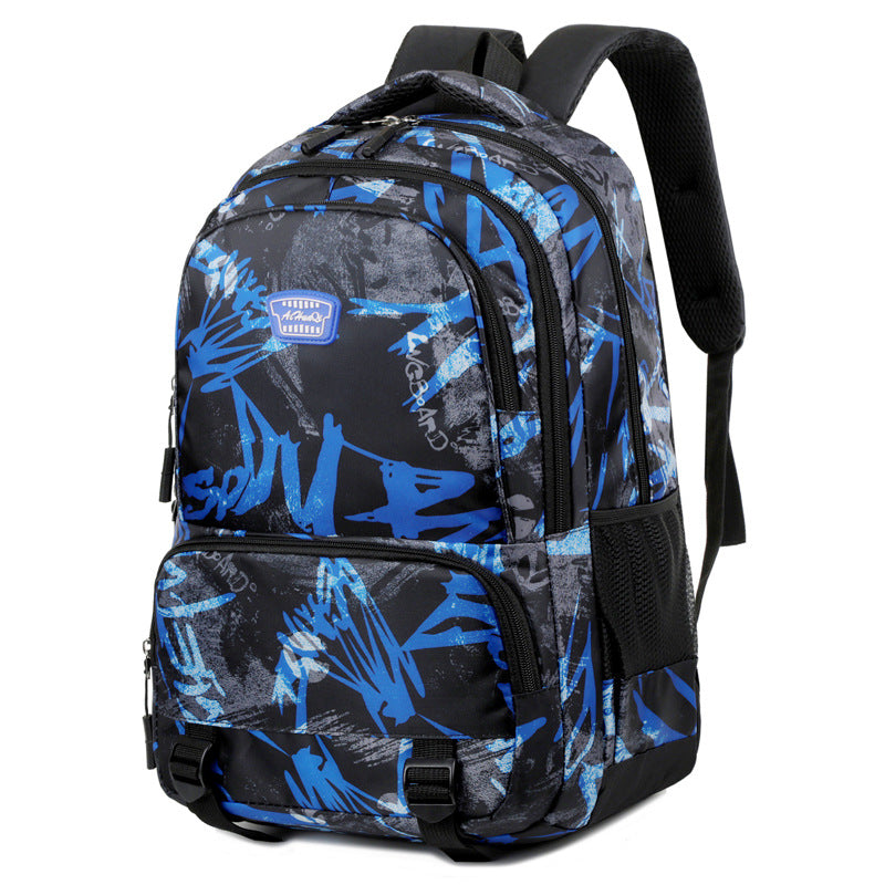 Oxford-Rucksack, 36–55 L, striped pattern — product view 2