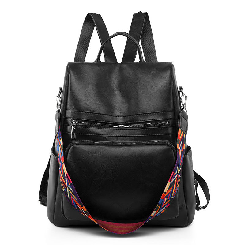 Women's backpack made of PU, modern style — product view 5