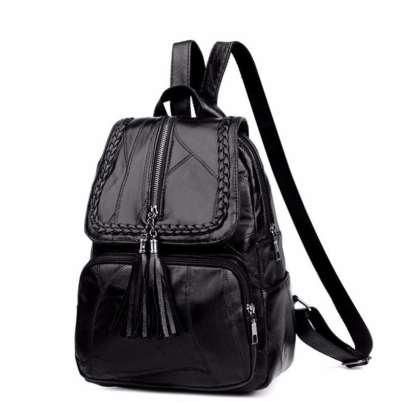 Women’s Backpack made of PU Leather, 20–35 L, Model 2066 — product view 1