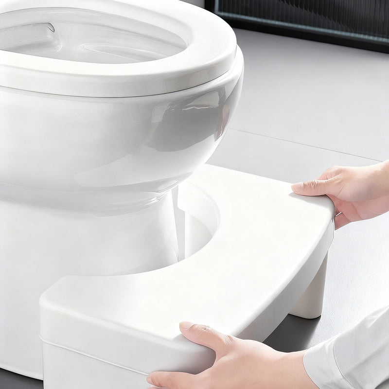 Plastic toilet stool — product view 3