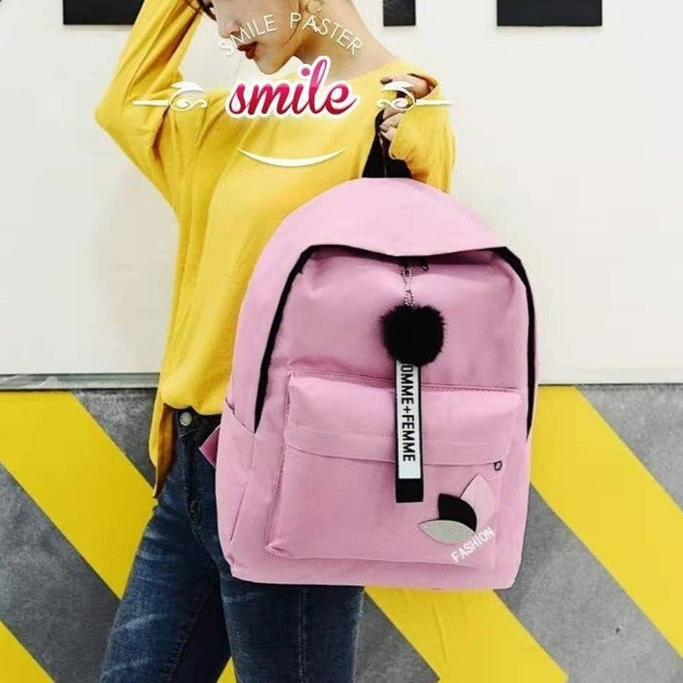 Nylon Backpack, 20–35 L, Print Pattern — product view 3