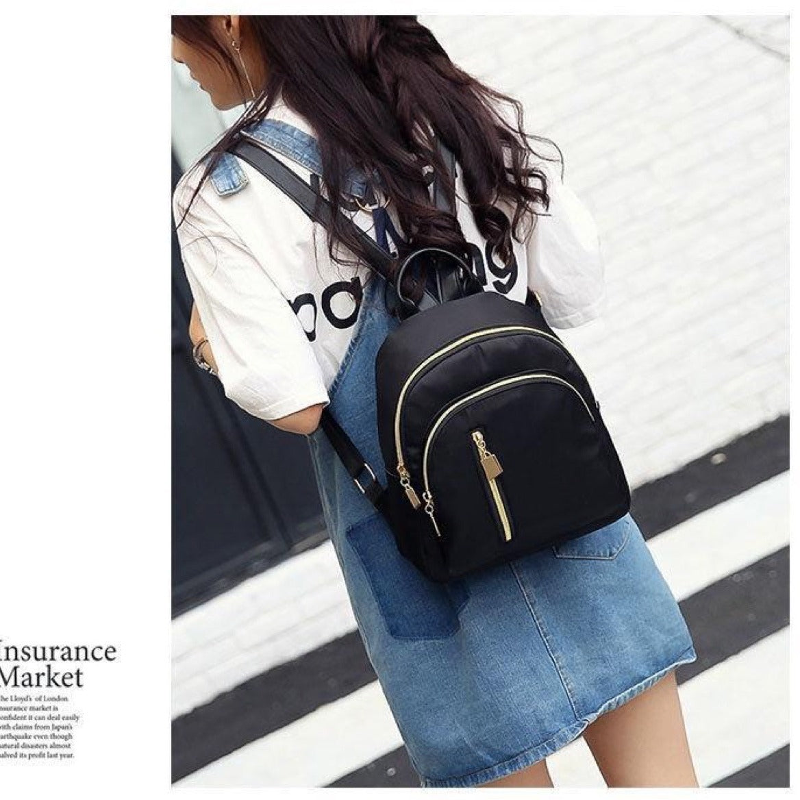 Nylon Backpack, 20 L, breathable — product view 3
