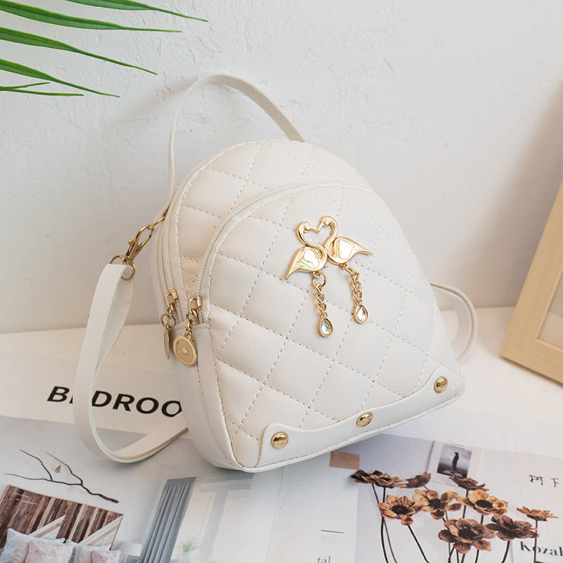 Embroidered backpack made of PU material — product view 3