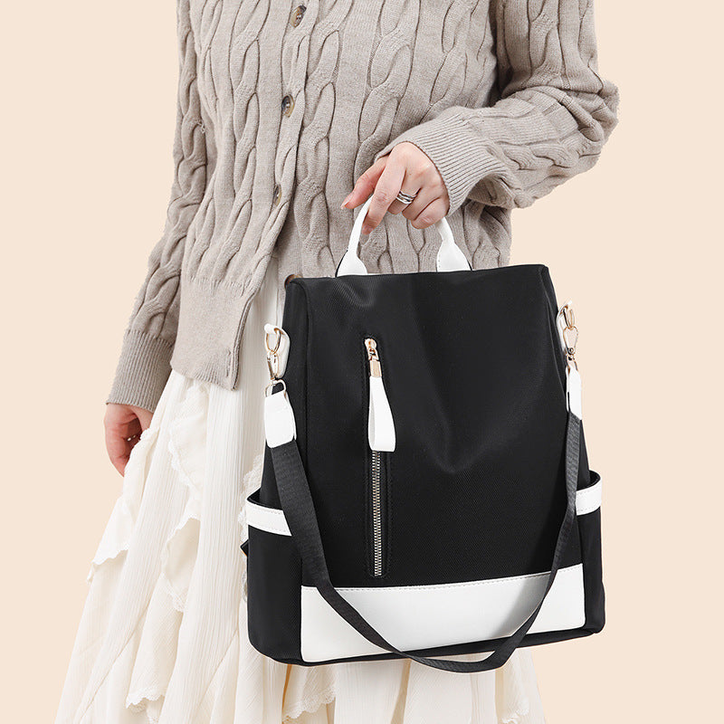 Women's backpack, PU leather, water-repellent, 35×32×15 cm — product view 4