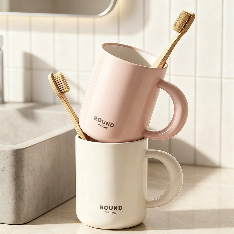 Toothbrush cup made of PP, unbreakable — product view 2