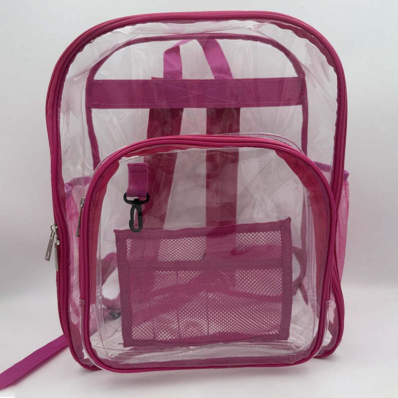 Transparent PVC backpack, waterproof, lightweight — product view 5
