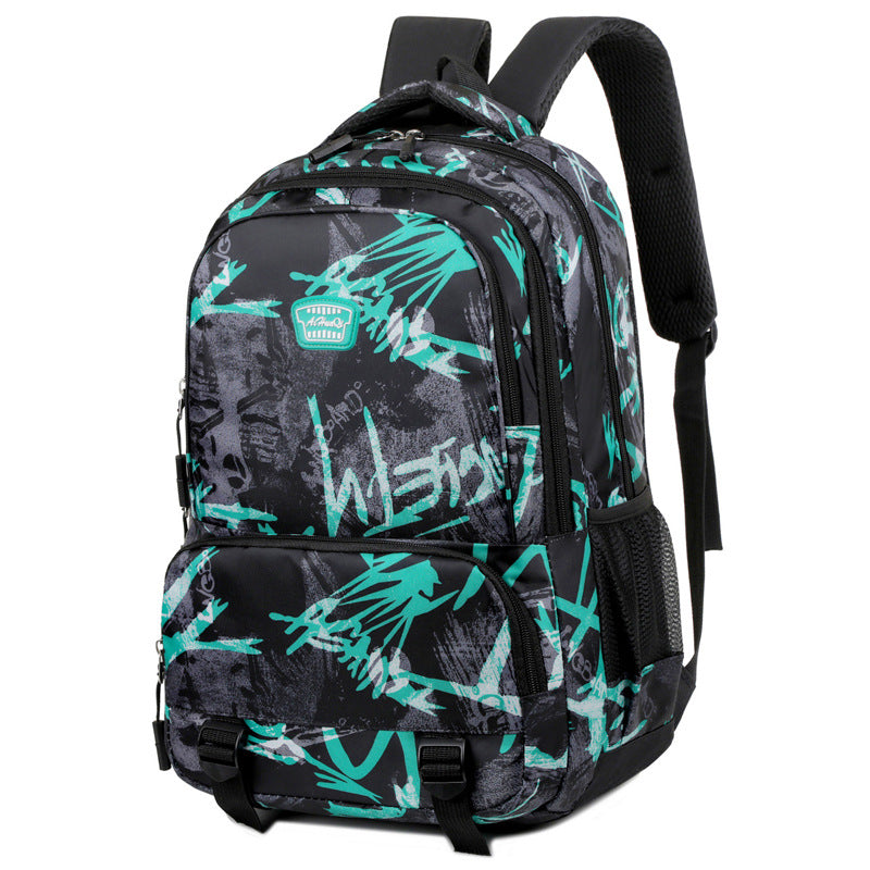 Oxford-Rucksack, 36–55 L, striped pattern — product view 3