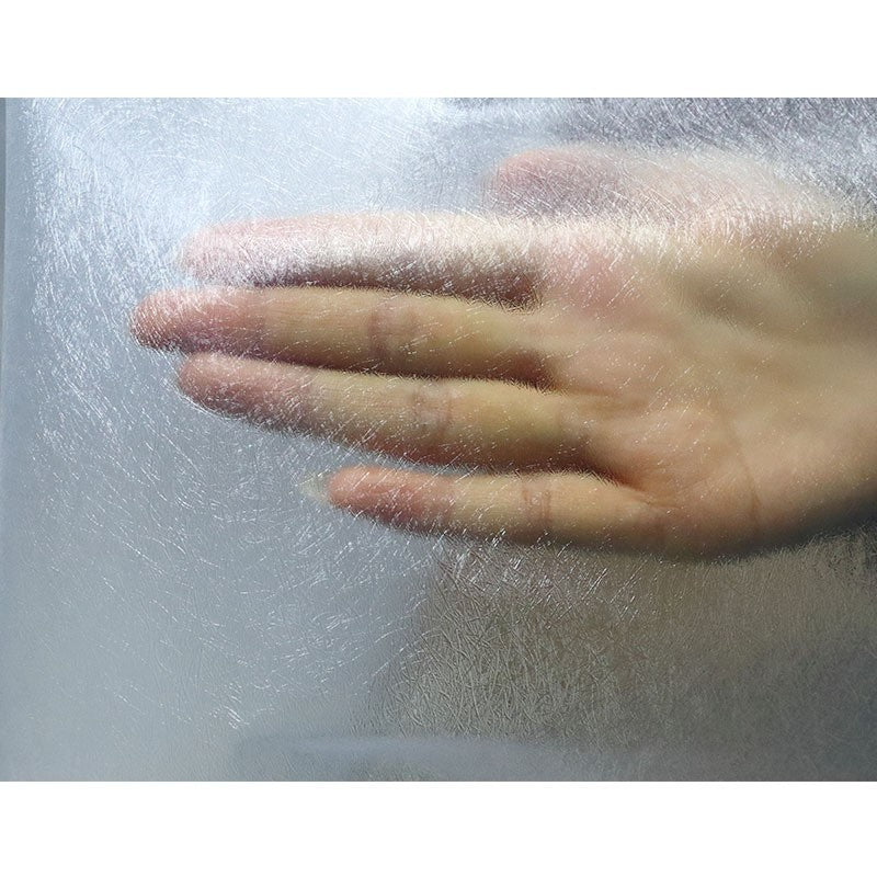 Shower curtain, PEVA, transparent, 80–120 cm — product view 2
