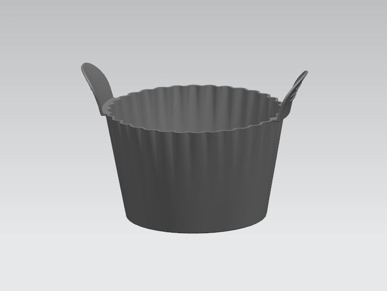 Silicone baking mold, egg shape, 9×7.5×5.5 cm — product view 4