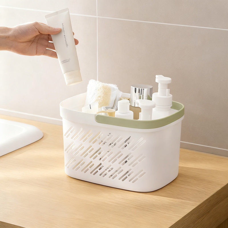 Bathroom storage basket made of PP — product view 2