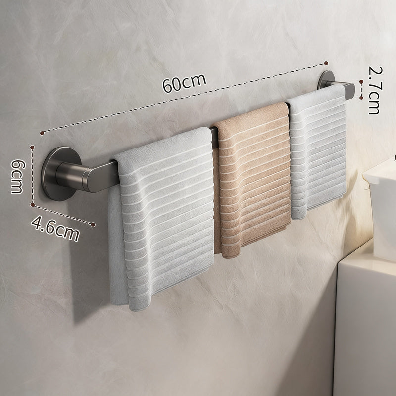 Wall-mounted towel bar without drilling — product view 6