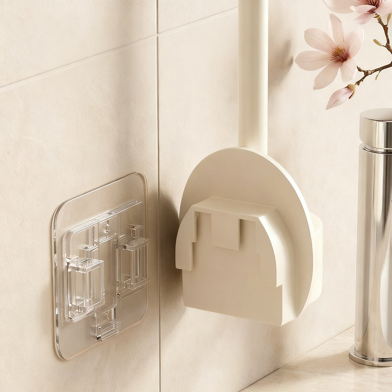 Wall mount for hair dryer, ABS, without drilling — product view 3