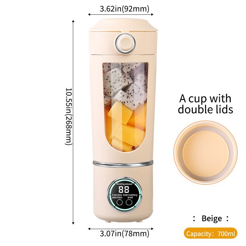 Portable juicer with stainless steel inner part, 601–800 ml — product view 6