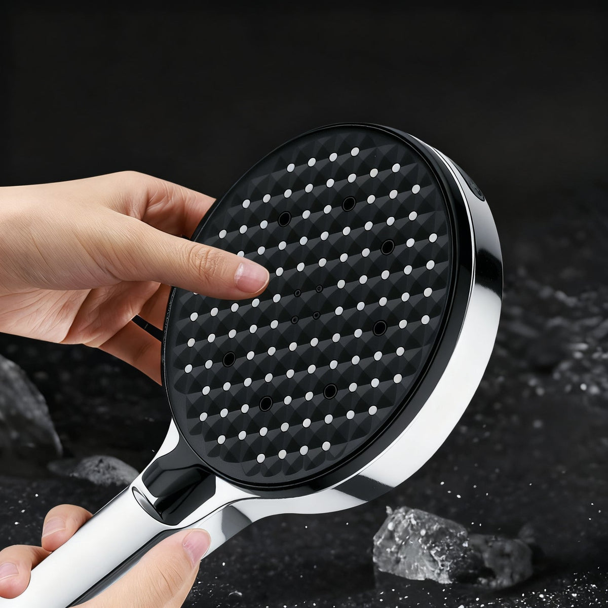 Shower head with pressure spray function, model 25512 — product view 1
