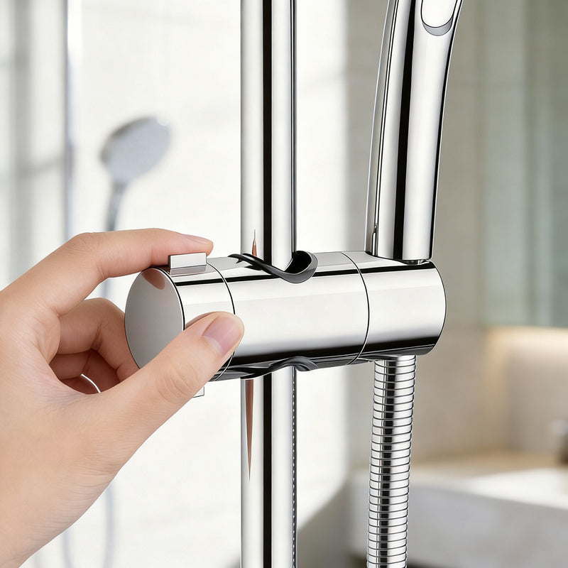 Shower head holder without drilling, adjustable — product view 3