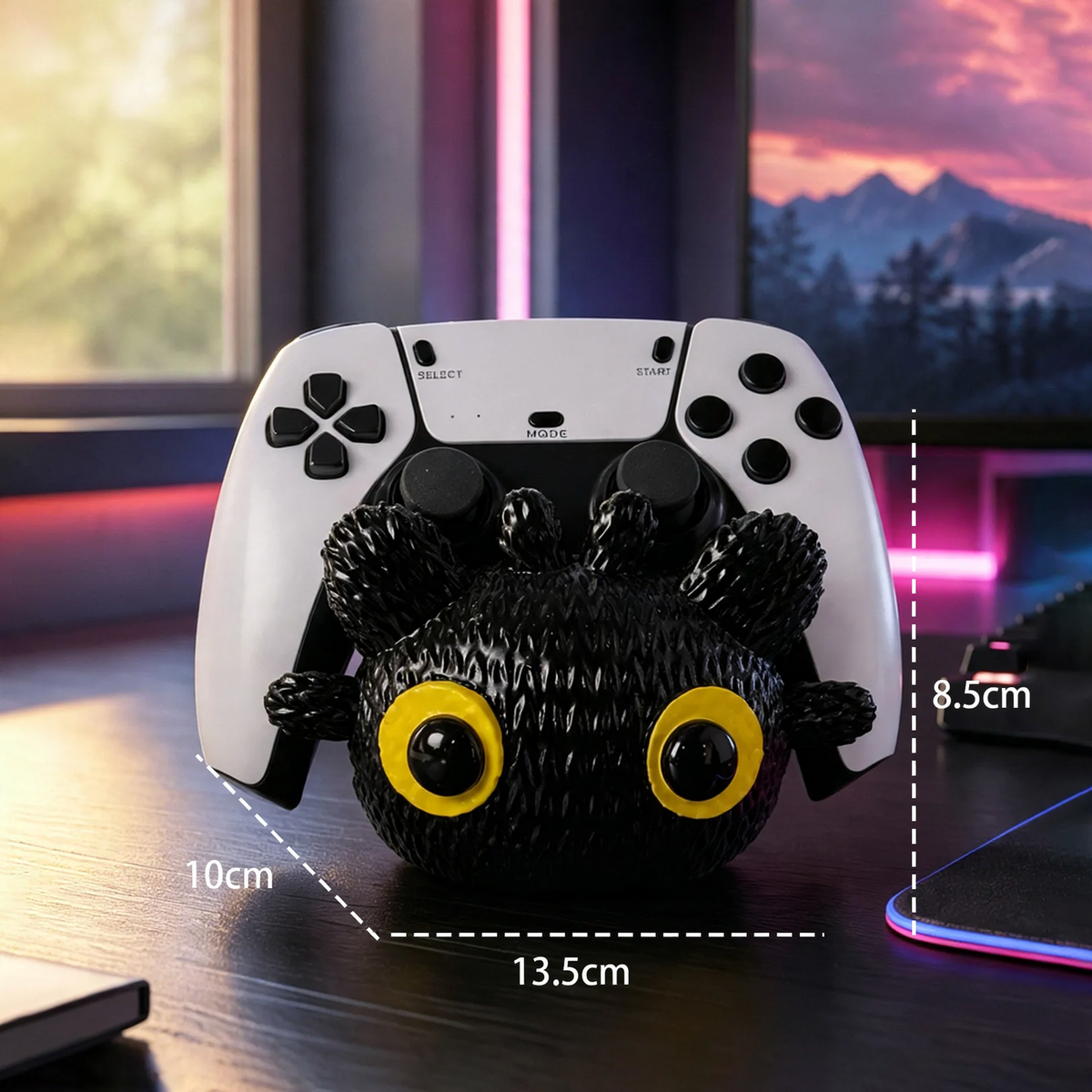 Handy stand with storage, cute design — product view 2