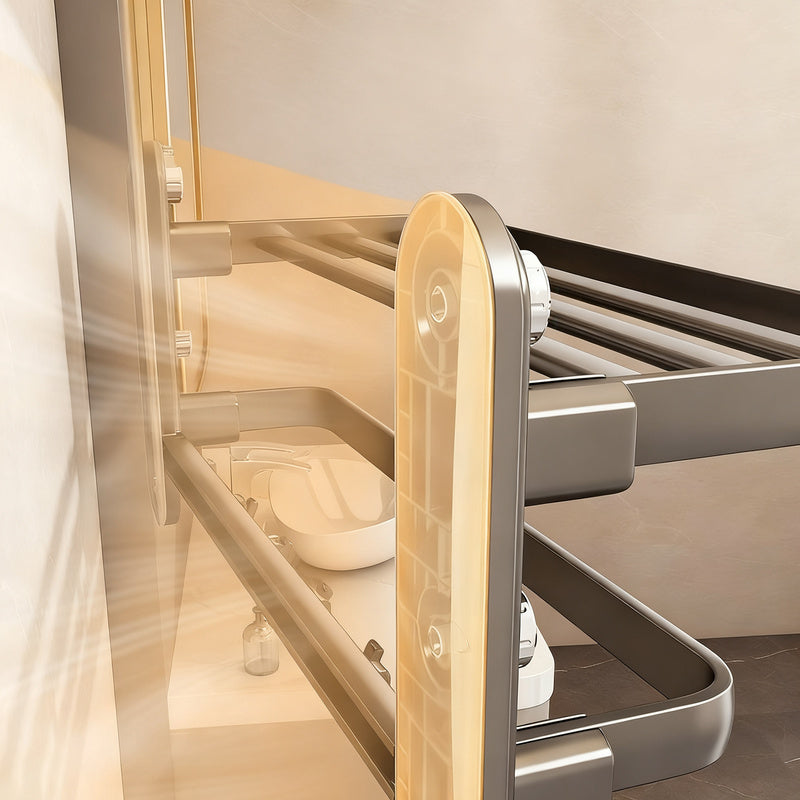 Towel holder without drilling, suction cup mounting — product view 2