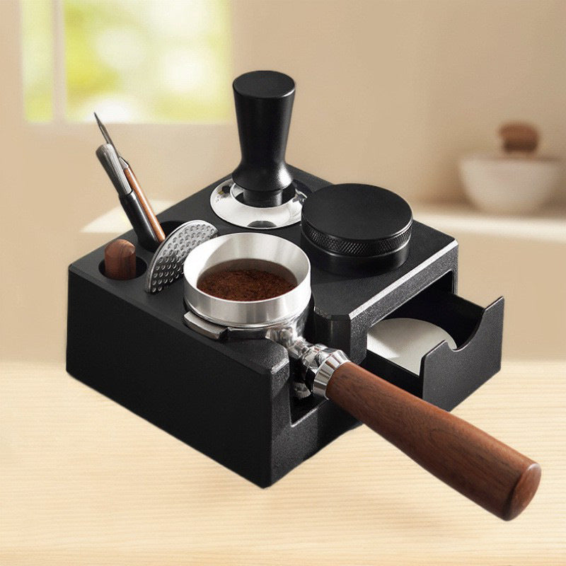 Coffee tamper stand and accessories — product view 1
