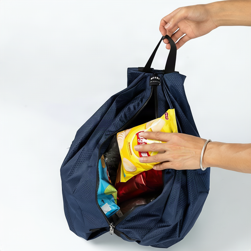 Foldable Backpack, Nylon, 20–35 L, waterproof, 14-inch — product view 1