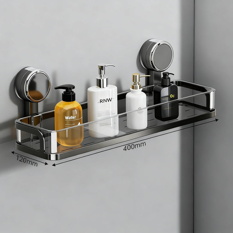 Bathroom shelf with suction cup without drilling — product view 6