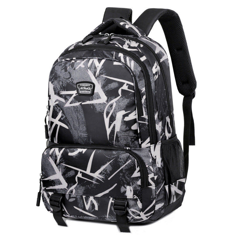 Oxford-Rucksack, 36–55 L, striped pattern — product view 6