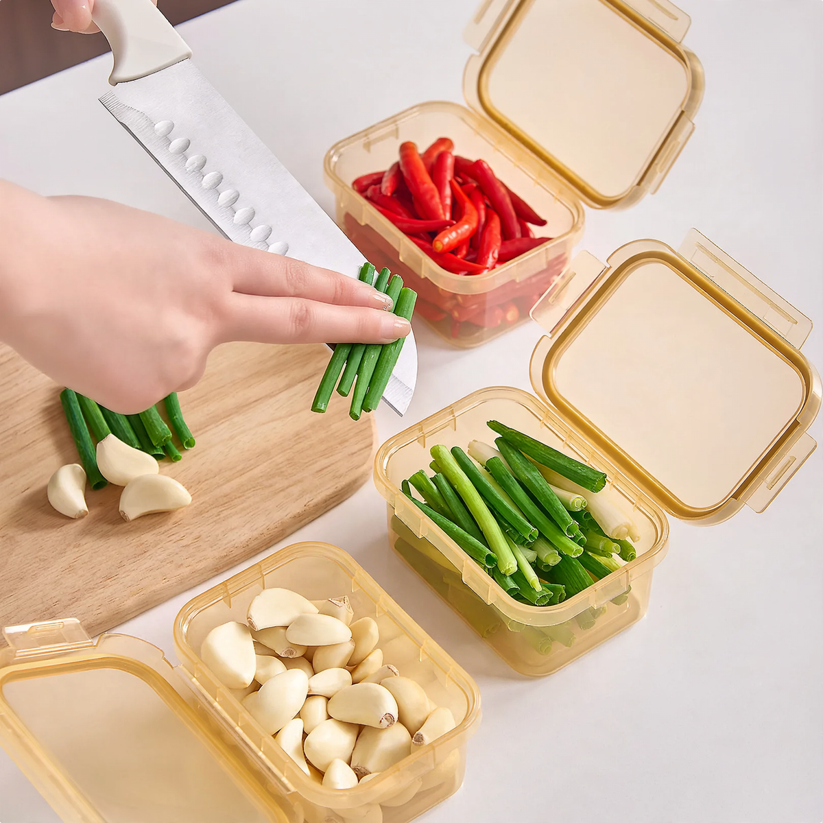 Plastic storage boxes, 200–900 ml — product view 1