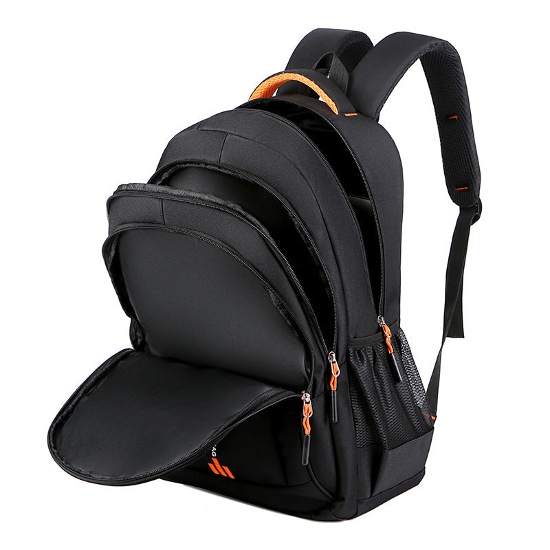 Large Nylon Backpack, 36–55 L, waterproof and theft-proof — product view 2
