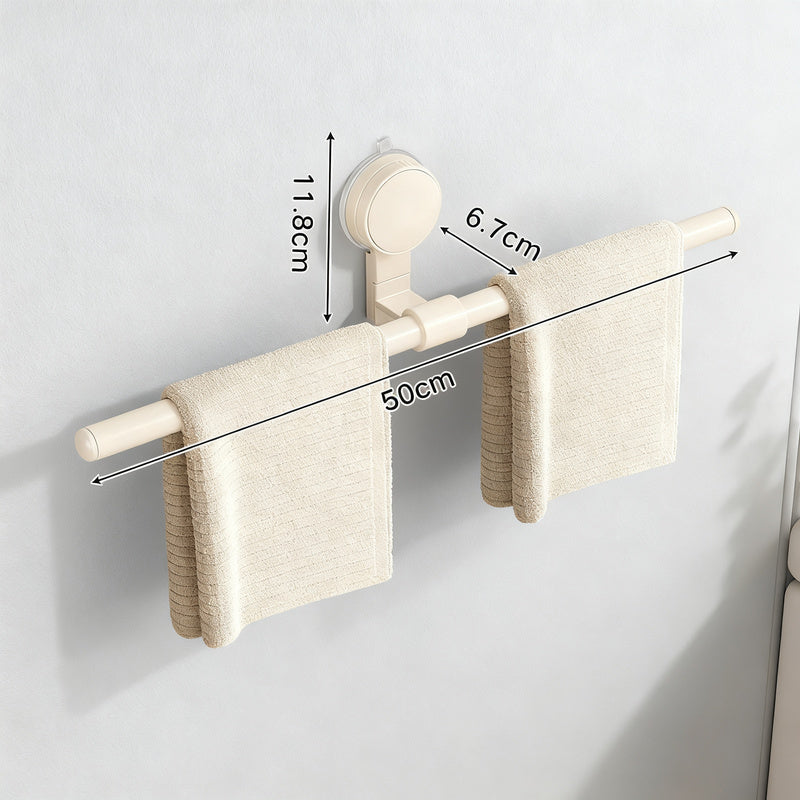 Extendable towel bar with suction cup — product view 7