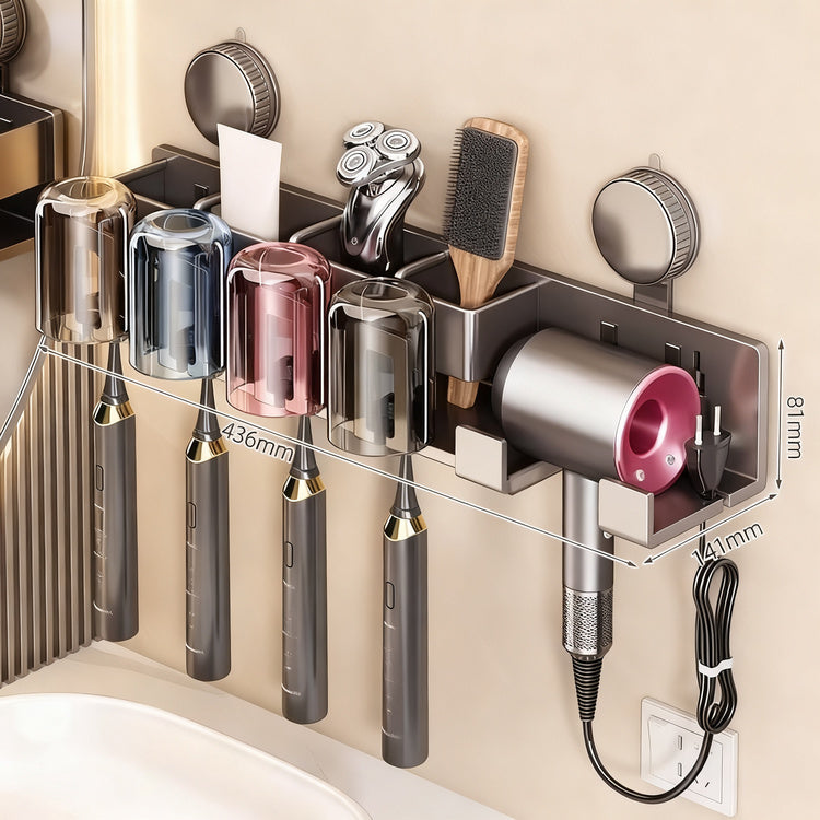 Suction cup holder for hair dryer — product view 5