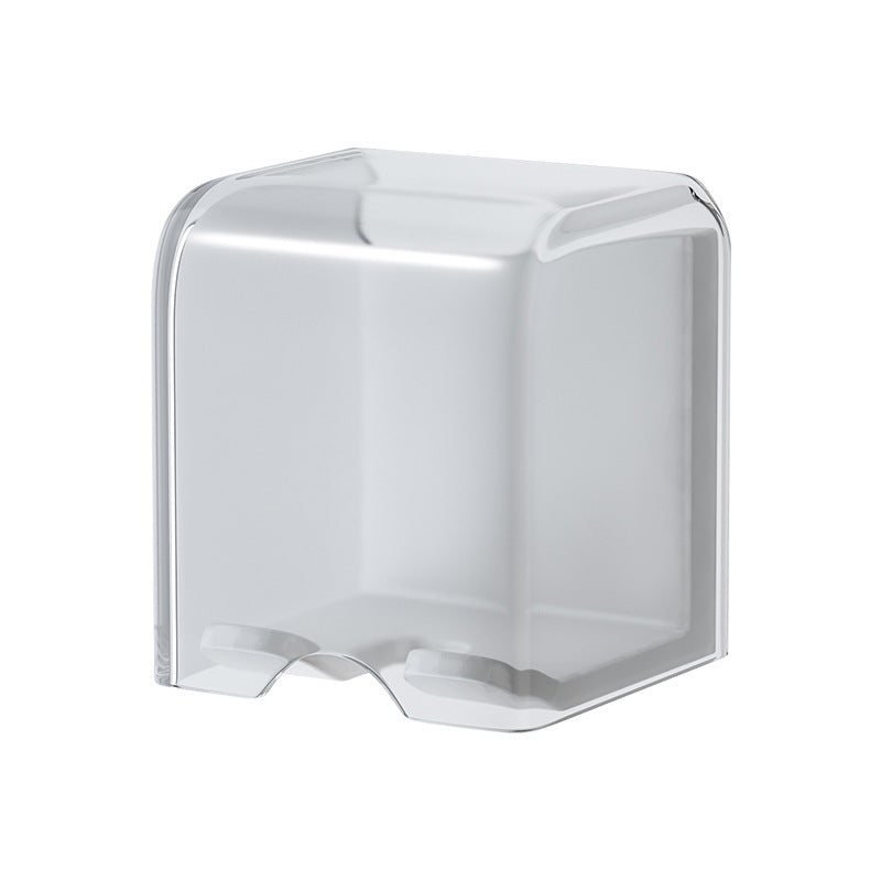Toothbrush holder with lid, ABS, wall-mounted — product view 5