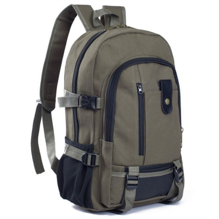 Canvas backpack, large and versatile — product view 1