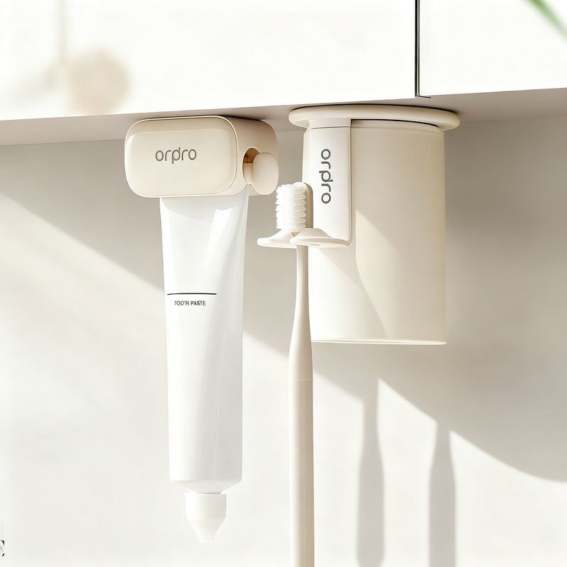 Magnetic toothbrush and rinse cup holder — product view 4