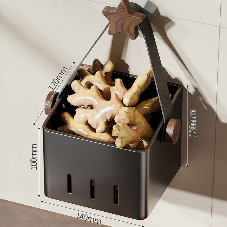 Wall-mounted storage container for kitchen ingredients — product view 4