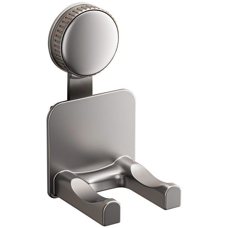 Suction cup holder for hair dryer and bathroom accessories — product view 5