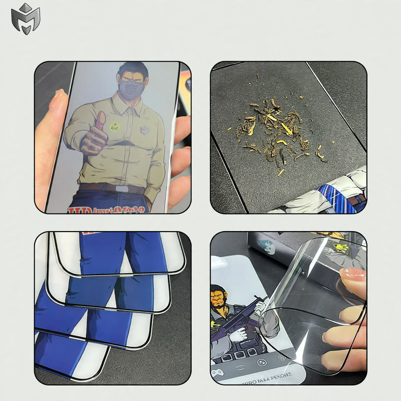Tempered glass screen protector for iPhone, 0.33 mm — product view 1