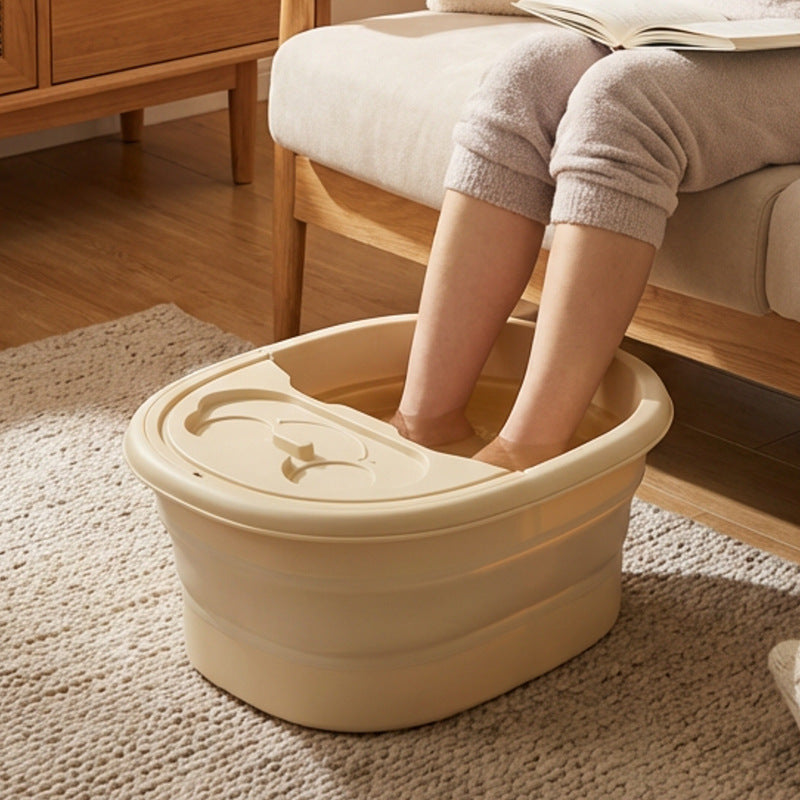 Foldable foot bath with massage function — product view 1