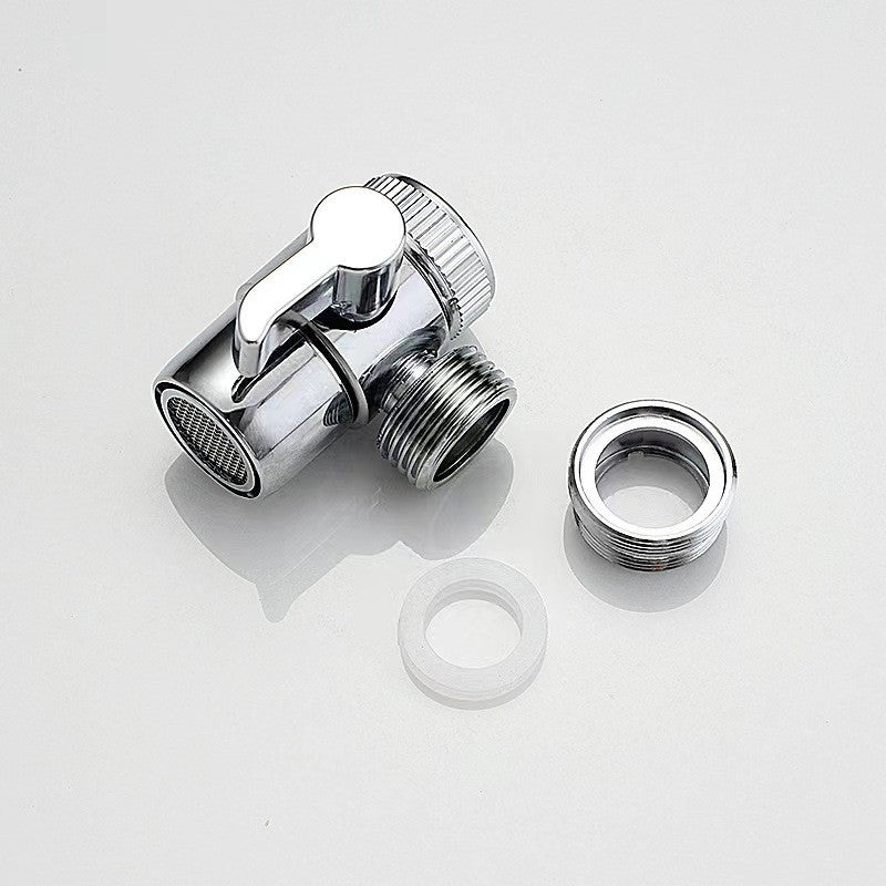 Faucet attachment with shower head and filtration — product view 6