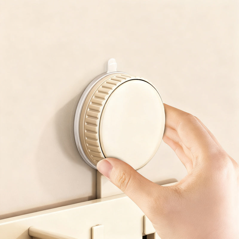 Toothbrush holder with suction cup — product view 2