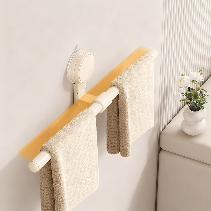 Extendable towel bar with suction cup — product view 2