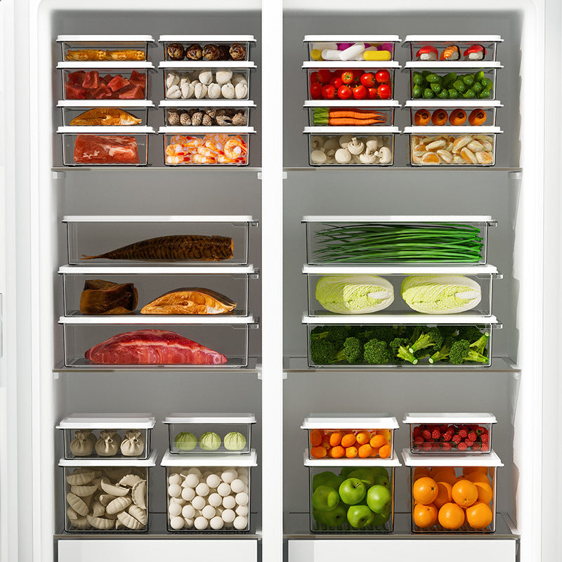 Refrigerator storage box, sealed, various sizes — product view 2