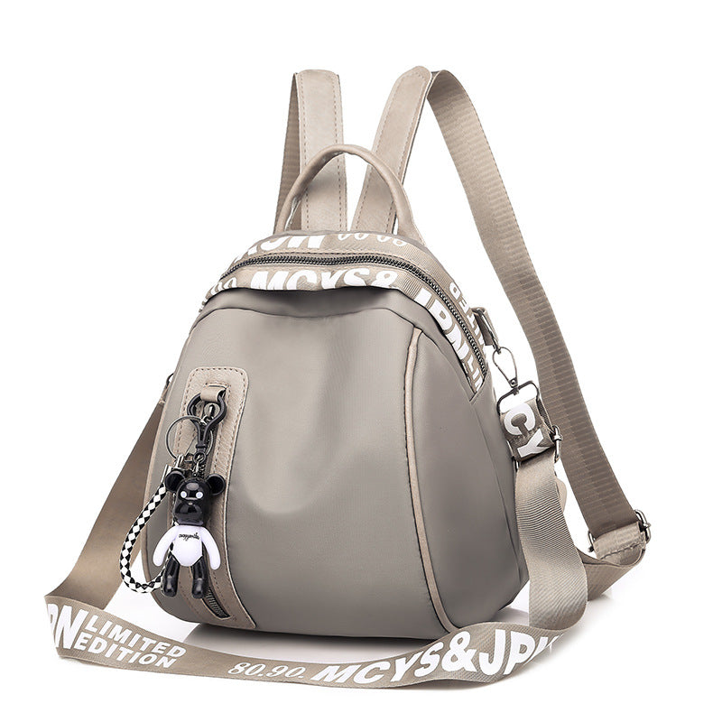 Cotton backpack for women, versatile, streetwear style — product view 7