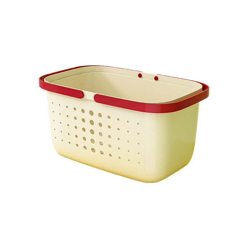 Portable bath basket made of plastic — product view 4