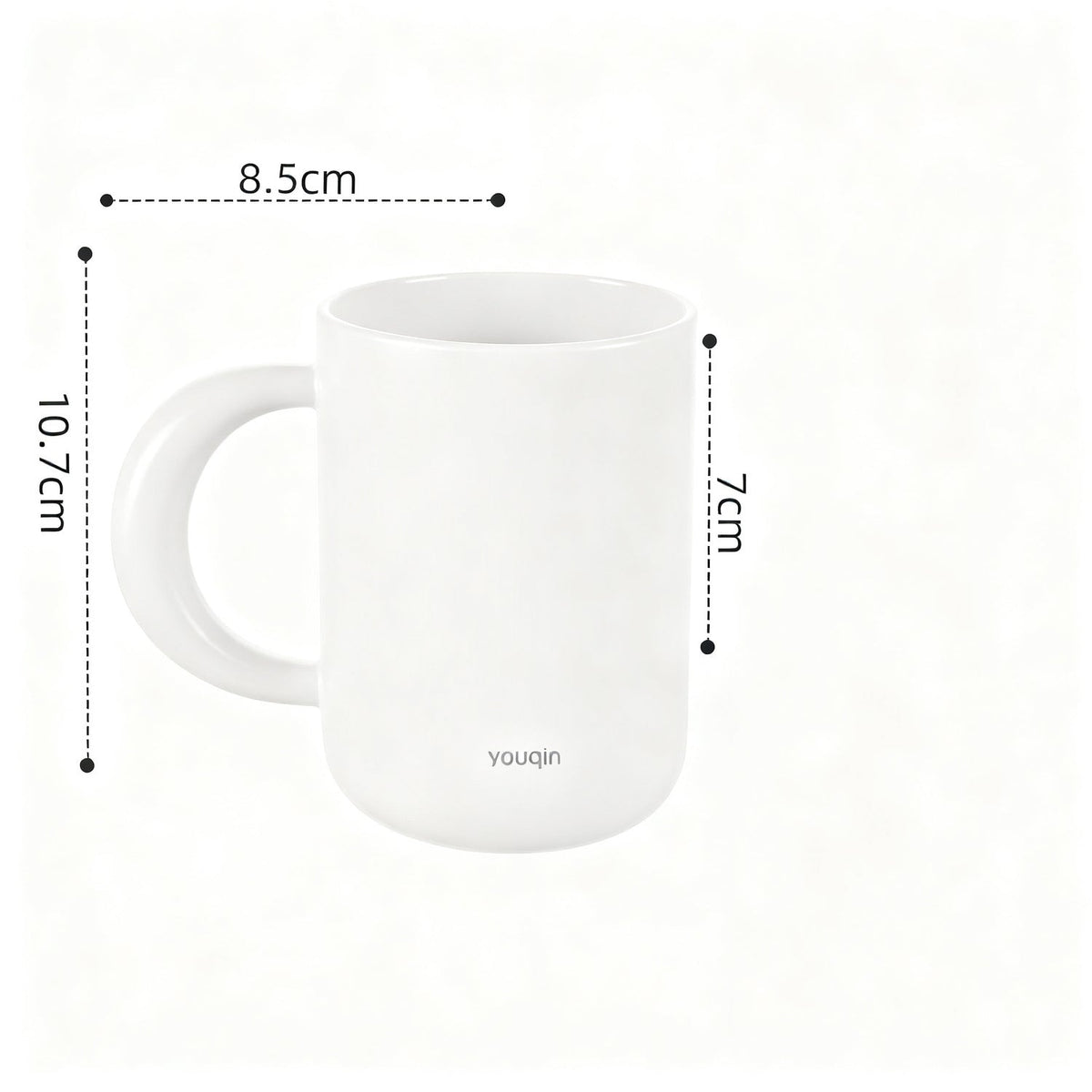 Toothbrush cup made of PP, 201–300 ml — product view 4