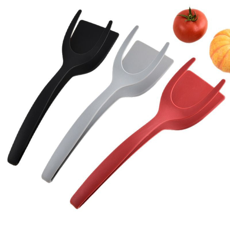 2-in-1 spatula and food tongs, non-stick — product view 3