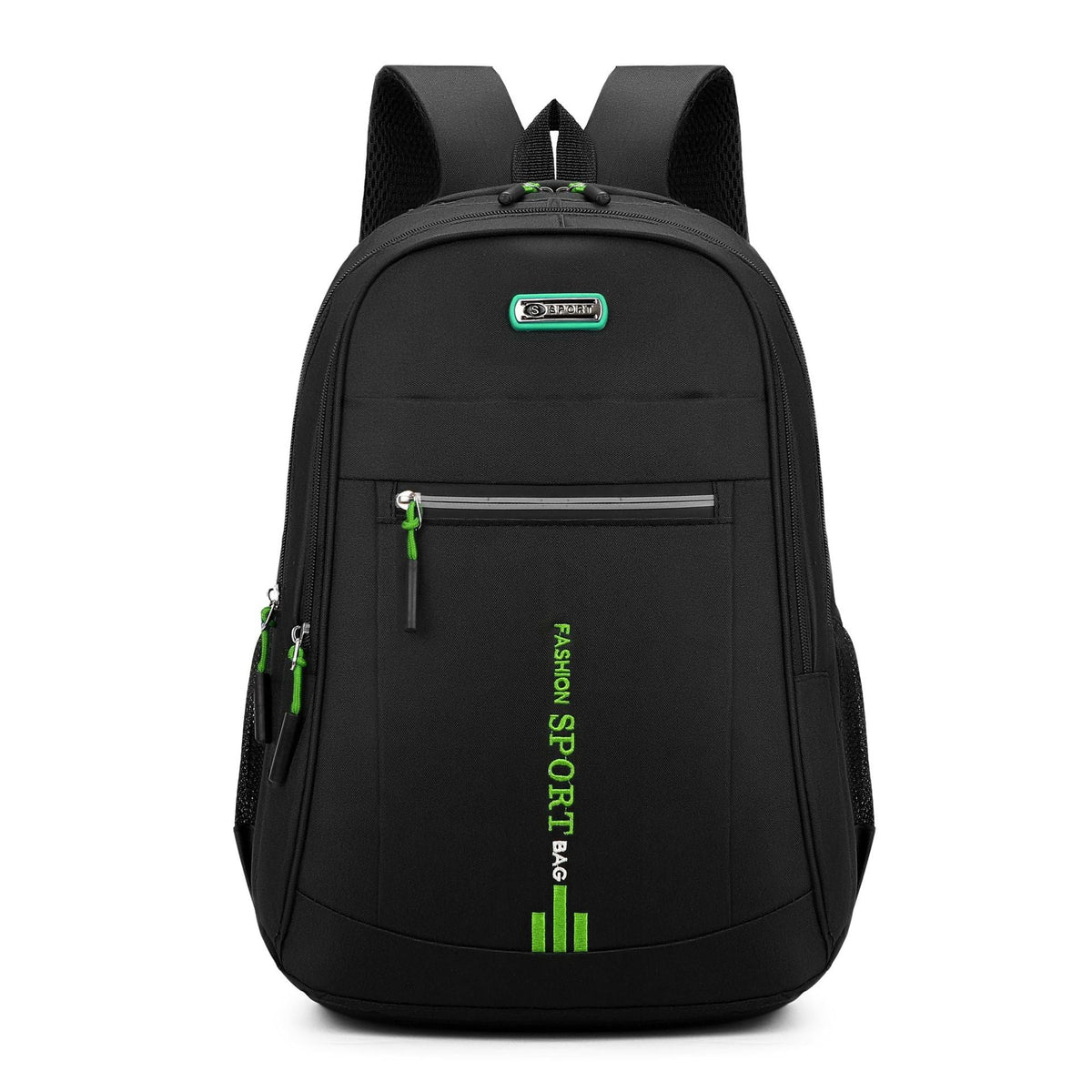 Nylon backpack with anti-theft protection, large capacity — product view 5