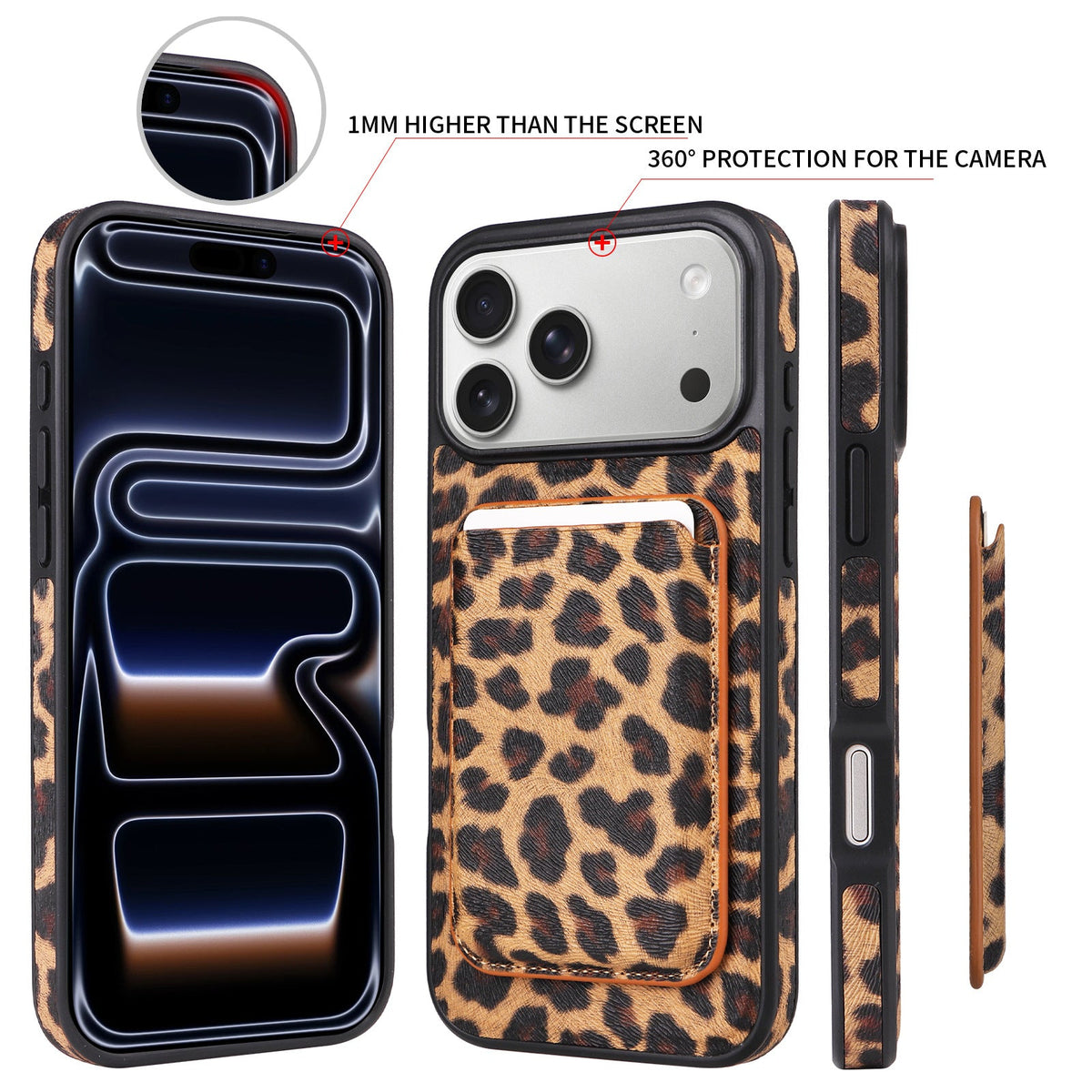 Protective case for iPhone, shockproof, with magnetic mount — product view 1