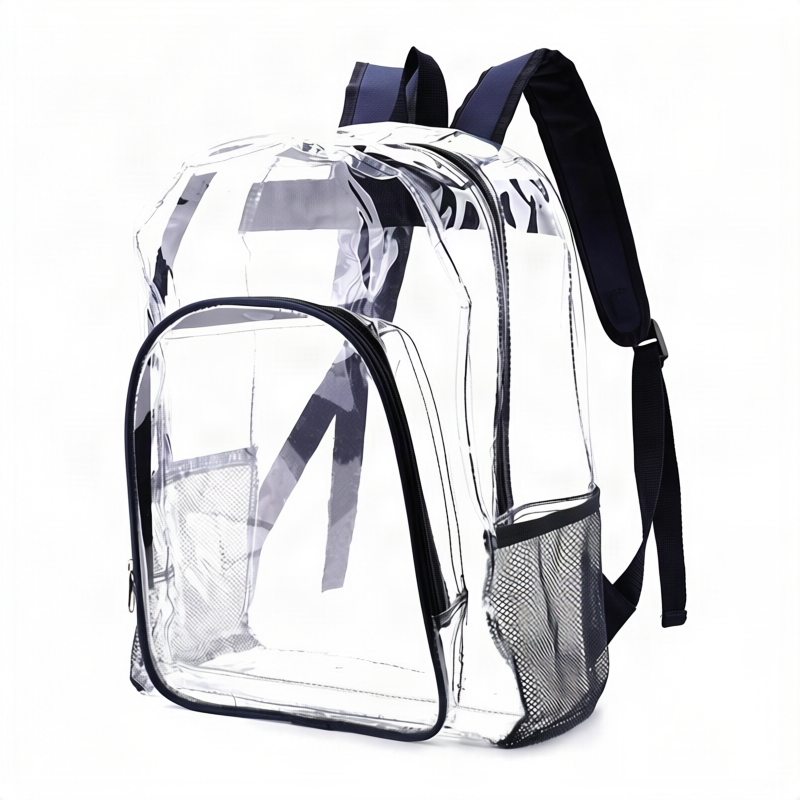 Transparent PVC backpack, waterproof — product view 5
