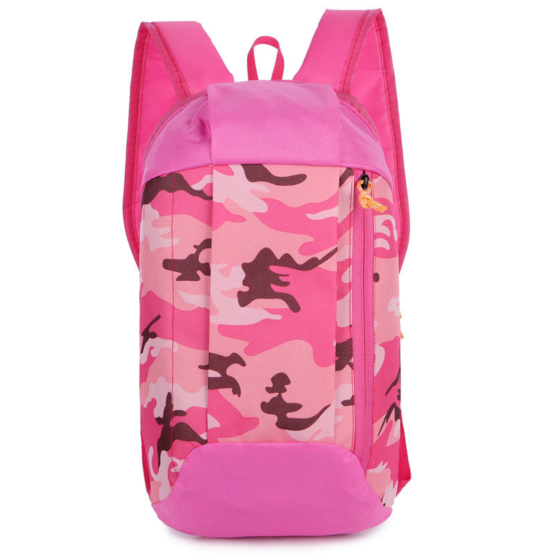 Breathable backpack, 8-inch compartment, solid color — product view 1