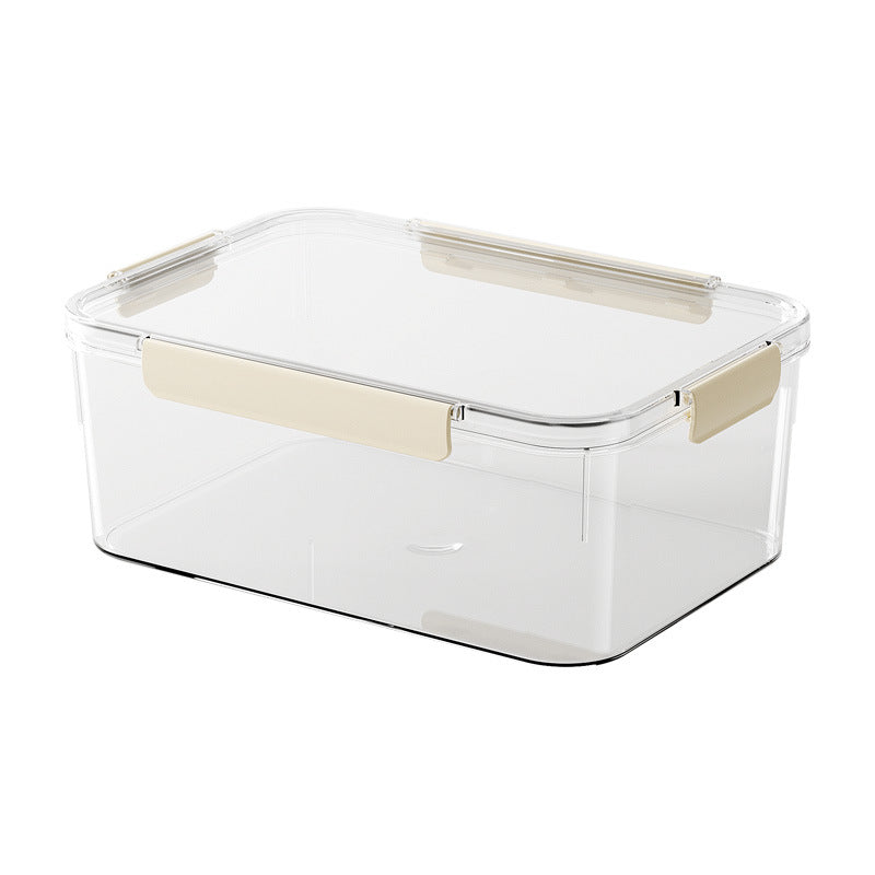 Transparent storage box with a tight lid — product view 2